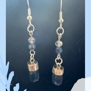 Lapis Lazuli Drop Earrings